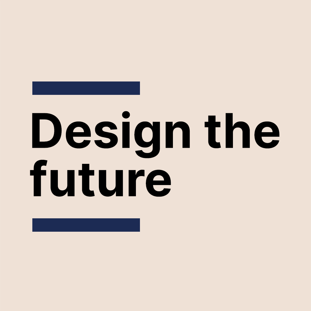 design the future banner
