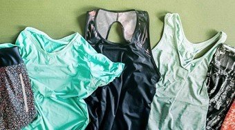 Textile waste - athletic wear