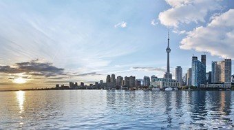 Toronto city panorama with skyline