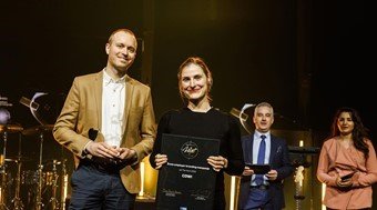 Kristoffer og Ragnhild fra COWI Norge vant kampanjen 2022-prisen 