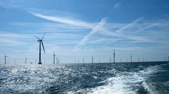 Offshore wind - windmills at the sea
